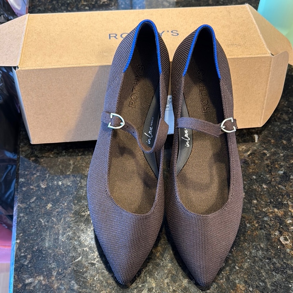 Rothy's Women's Black Flats